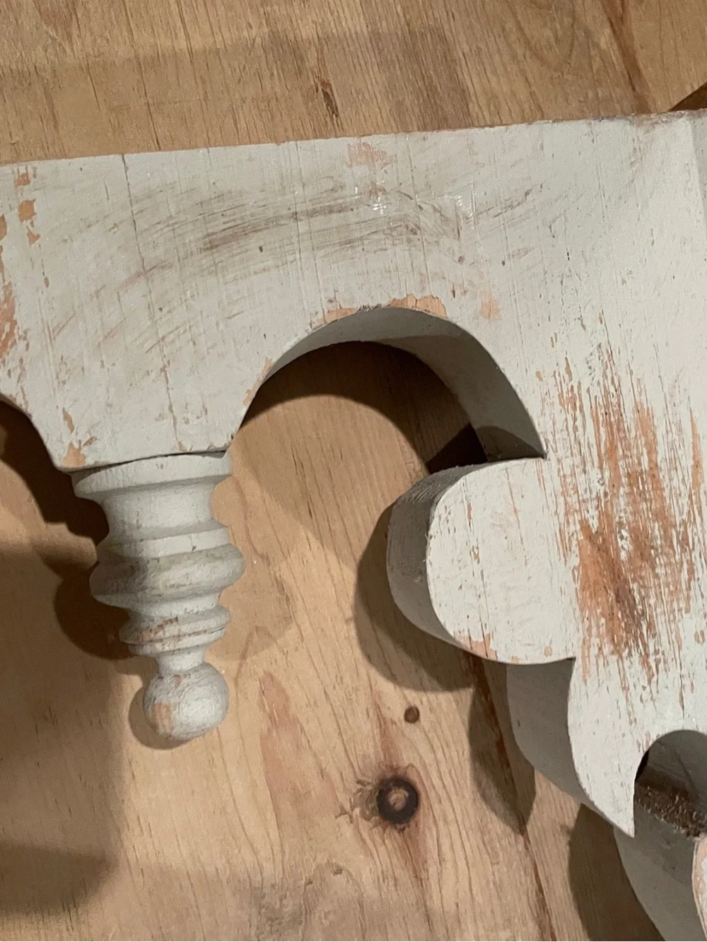 NWT Zula & Mac Interiors wood corbels architectural farmhouse rustic bookends